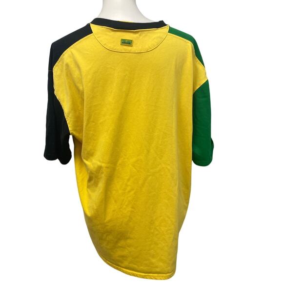 Yeh Mon Island Apparel Mens XXL Jamaica Short Sleeve Crew Neck Tee Shirt - Picture 4 of 5